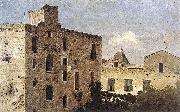 JONES, Thomas Houses in Naples oil painting on canvas